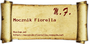 Mocznik Fiorella névjegykártya